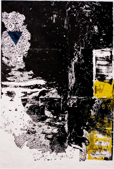 Rebellion III | linocut | 97x61,6 cm | 2017